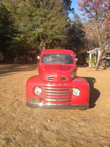 Classic ford 48&#039; ford f1 with a &#034;custom tailgate&#034;