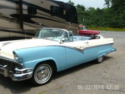 1956 ford sunliner convertible 55 56 57
