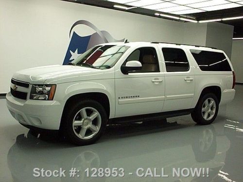 2008 chevy suburban 3lt 6-pass heated leather 20&#039;s 74k texas direct auto