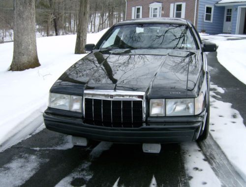 1990 black mark vii lsc limited edition lincoln continental great condition