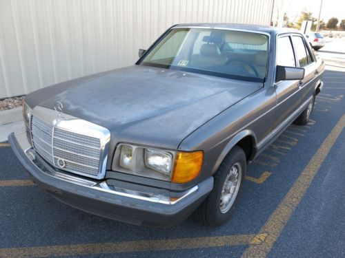 1984 mercedes benz 300sd turbo diesel*low miles*private sale no reserve