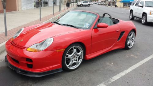 1999 porsche boxster wide body custom gt2 front end (perfect) 53,000 miles