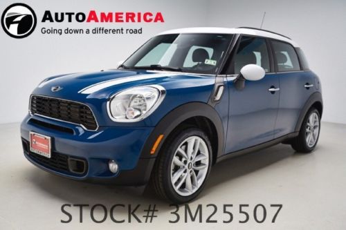 20k one 1 owner low miles 2011 mini cooper countryman fwd 4dr s sunroof leather