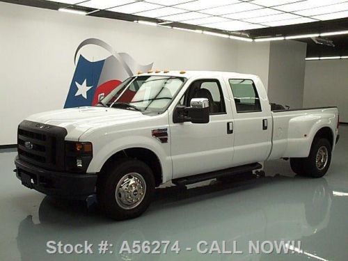 2010 ford f-350 crew cab diesel drw running boards 36k texas direct auto