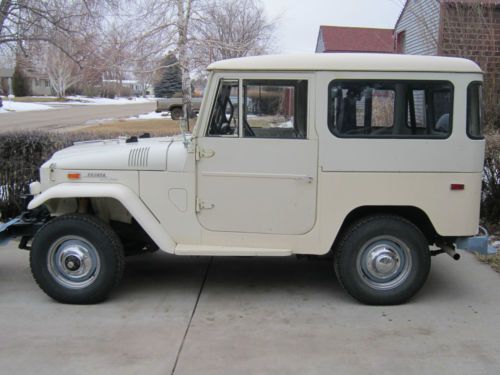 1970 toyota fj40 land cruiser in excellent condition - stock and rebuilt