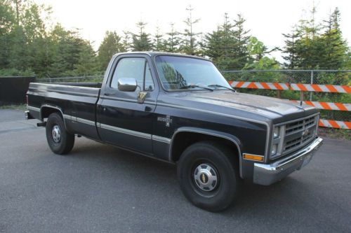 1986 chevy c20 silverado 454 grandpa truck 79k original miles 3/4 ton 2500