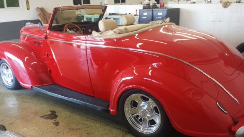 1939 plymouth deluxe convertible hot rod resto mod beautiful