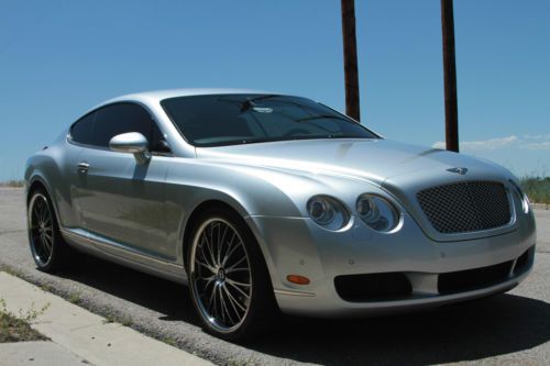 Prestine bentley continental gt with custom wheels - perfect inside &amp; out!!