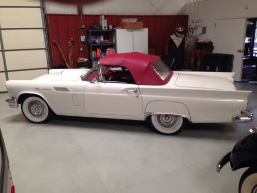 1957 ford thunderbird--312 &#034;code--3 speed--o&#039;drive---excellent-pretty driver