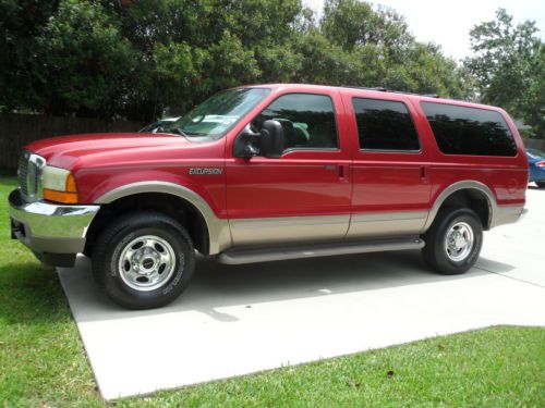 2000 ford excursion limited 7.3l diesel with hypertech  original owner/nonsmoker