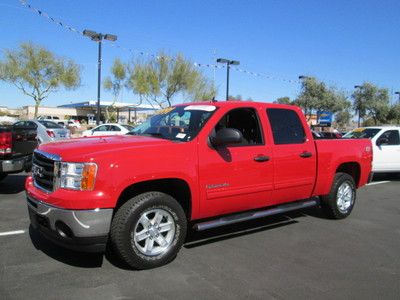 2011 4x4 4wd red automatic v8 miles:31k crew cab pickup truck certified