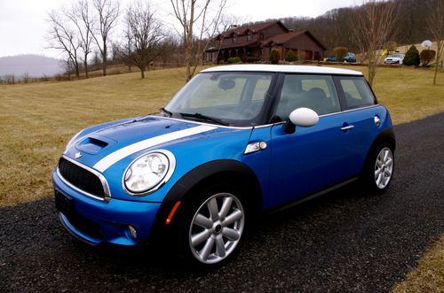 2008 mini cooper s turbo *loaded*leather*panoramicsunroof*6spdw/paddleshifters*