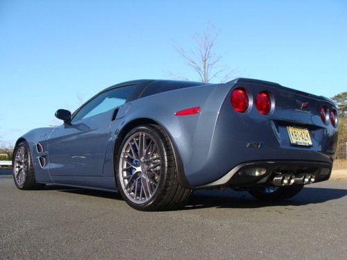 2011 chevrolet corvette zr1 supersonic blue metallic/ebony 3k miles must see !!!