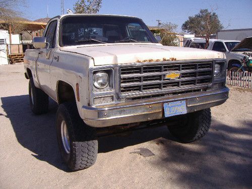1979 chevy c-10, 4x4 short bed, 3 speed automatic
