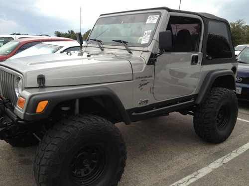 2000 lifted jeep wranger sport