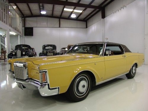 1971 lincoln mark iii 2-door hardtop coupe, only 32,005 miles, c6 automatic!