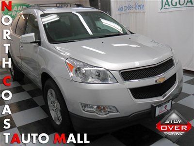 2010(10)traverse awd lt2 leather silver/black dvd onstar 3rd row seat save huge!