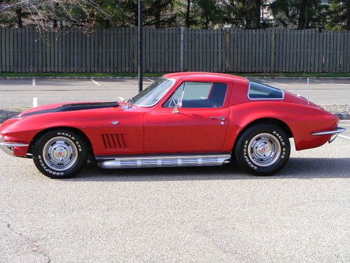 1966 corvette 4spd coupe in nj-real no reserve auction!