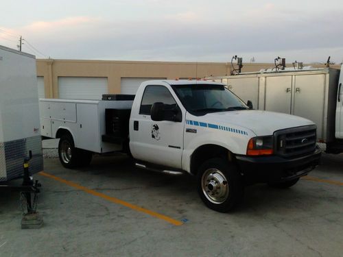 2000 f-450 mobile welding, utility, panel truck 149k mile...