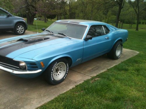 1970 fastback mustang 351 #s match 89k org. miles