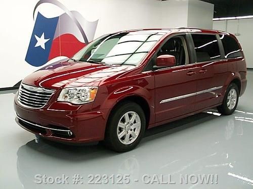 2012 chrysler town &amp; country touring stow n go dvd 35k texas direct auto