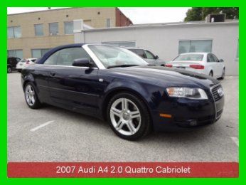 2007 2.0t  automatic awd convertible navigation 1 owner clean carfax