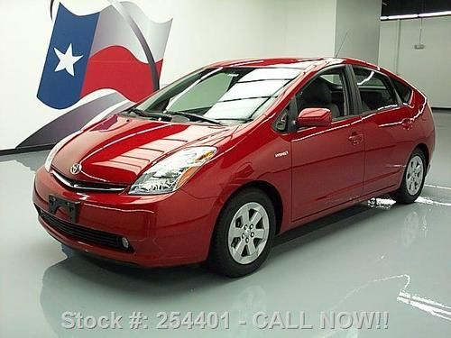 2007 toyota prius hybrid htd leather rear cam 44k miles texas direct auto