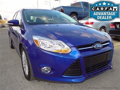2012 focus sel sunroof 1-owner factory warranty carfax buyback guarantee