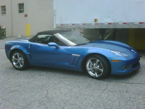 2010 corvette grand sport mint 2200 miles one owner loaded convertible