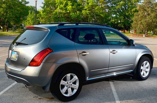 2006 nissan murano sl fwd, platinum paint, low miles, one owner