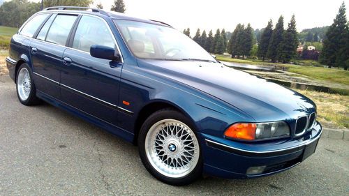 2000 bmw 528i touring wagon, low miles, low reserve, rust free california e39
