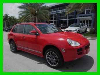 06 pure red 4.5l v8 awd suv *black &amp; gray two tone heated leather seats *mi:32k