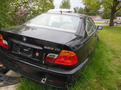 2000 bmw e46 323ci low miles manual wrecked damaged clean title