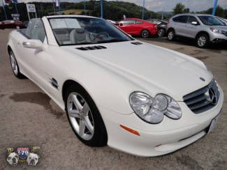 05 white 5.0l auto hard top convertible leather non smoker texas car