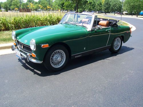 1970 mg midget convertible. just restored! new car smell!