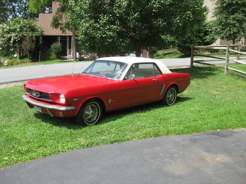 1965 mustang 289 auto runs great super body 81k original mile one family owned