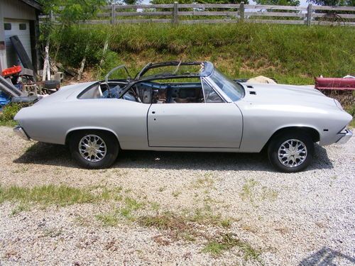 1968 chevrolet malibu chevelle convertible car classic hot street rod chevy  rat