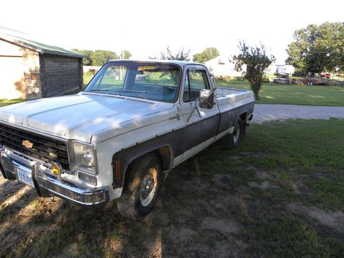 1975 chevrolet c20 cheyenne cab &amp; chassis 2-door 7.4l