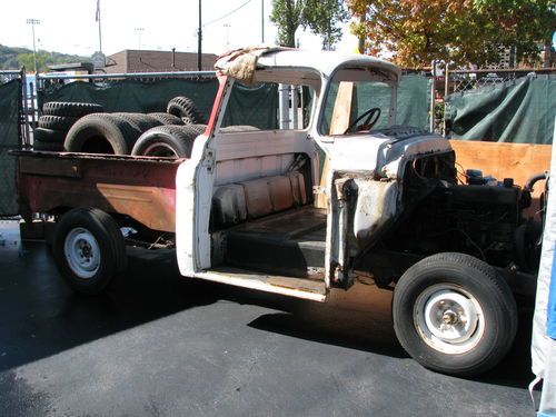 1955 chevy cameo pickup for restoration