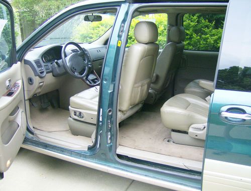 2002 kia sedona ex mini passenger van 5-door 3.5l no reserve