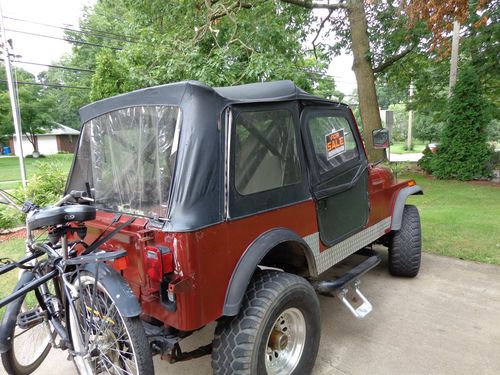 1985 cj7 jeep up for auction