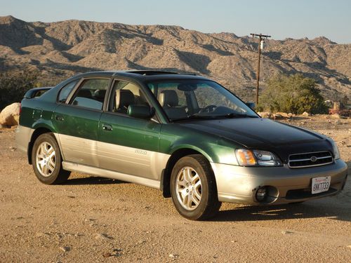 2001 subaru outback limited sedan 4-door 2.5l w/ new engine, struts &amp; much more!