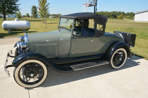 1929 fully restored w/driveline upgrades &amp; overhauls, engine, steering, brakes