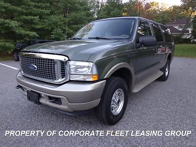 04 excursion eddie bauer 4wd 6.0l turbo diesel very low mileage fully inspected
