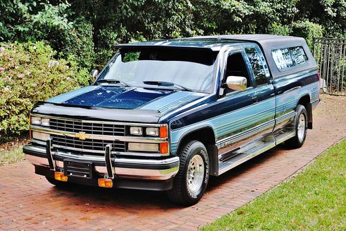 Mint original 1988 chevrolet scottsdale extra cab 1500 only 52,000 miles loaded