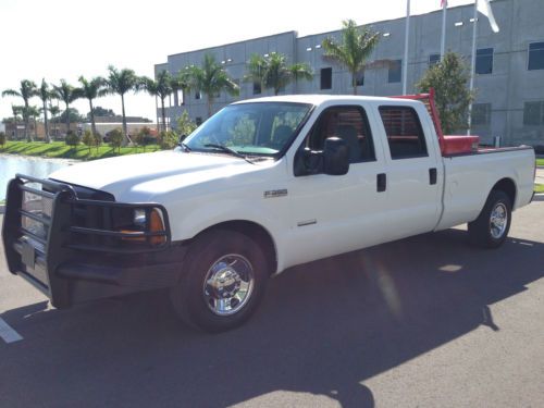 2005 ford ford f-350 crewcab longbed 4dr 2wd turbo diesel automatic!!!!!!!