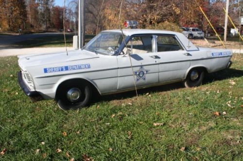 1965 ford galaxie 500 perfect for a mayberry andy griffith patrol car clone