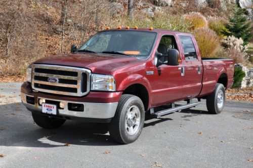 Ford f-350 sd 4x4 lariat long bed crew cab pkup 4-door 5.4l no reserve one owner