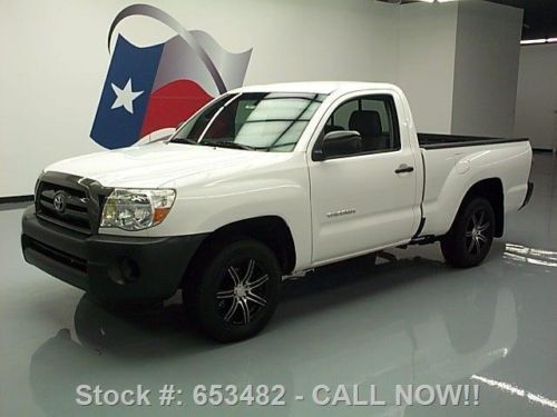 2009 toyota tacoma reg cab automatic bedliner only 59k texas direct auto