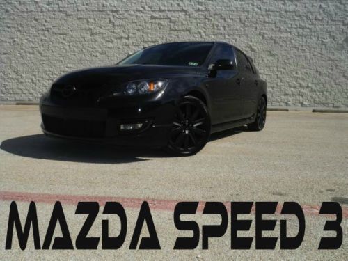 2009 mazda mazdaspeed3, blacked out!!! turbo charged!!! navigation!!!